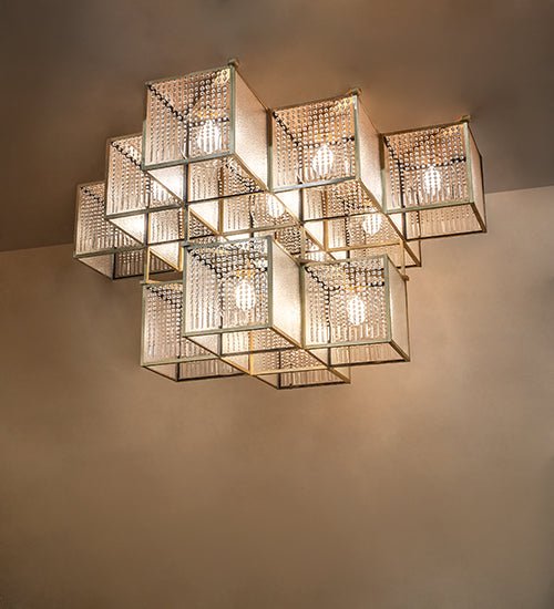 120" Wide Blackburn Crystal Chandelier - Elite Lumina