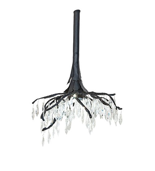 22"W Winter at Stillwater Crystal Chandelier - Elite Lumina