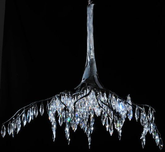 32"W Winter at Stillwater Chandelier - Elite Lumina