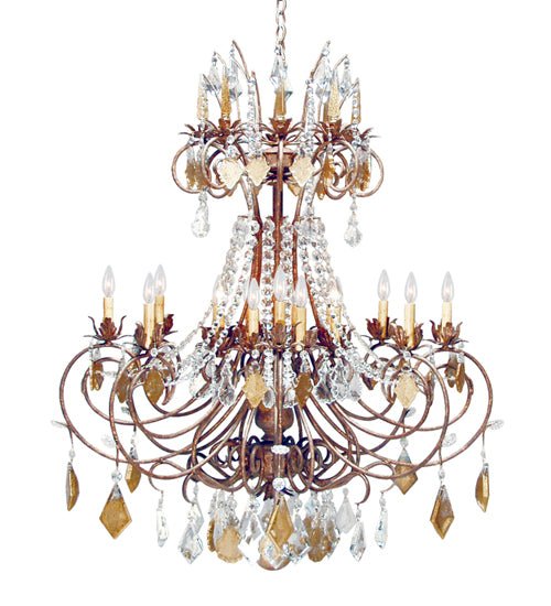 42" Wide Minuet 16 Light Chandelier - Elite Lumina