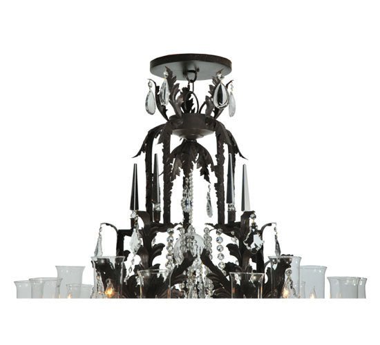 48"W French Baroque 16 LT Chandelier - Elite Lumina