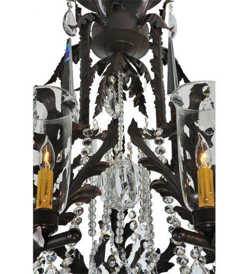 48"W French Baroque 16 LT Chandelier - Elite Lumina