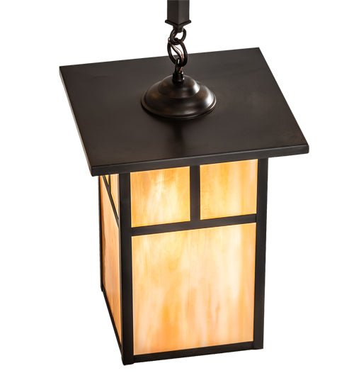 64" Wide Hyde Park T Mission 9 Light Hanging Lantern Chandelier - Elite Lumina