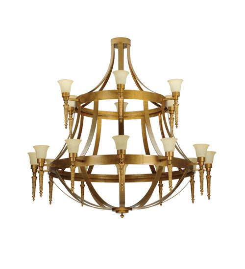 72"W Lubovich 18 LT Two Tier Chandelier - Elite Lumina