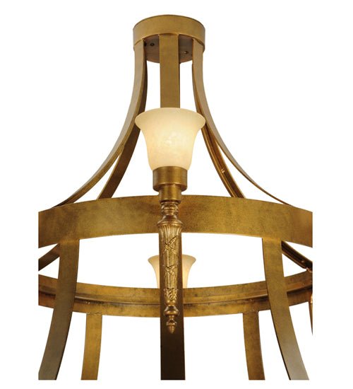 72"W Lubovich 18 LT Two Tier Chandelier - Elite Lumina