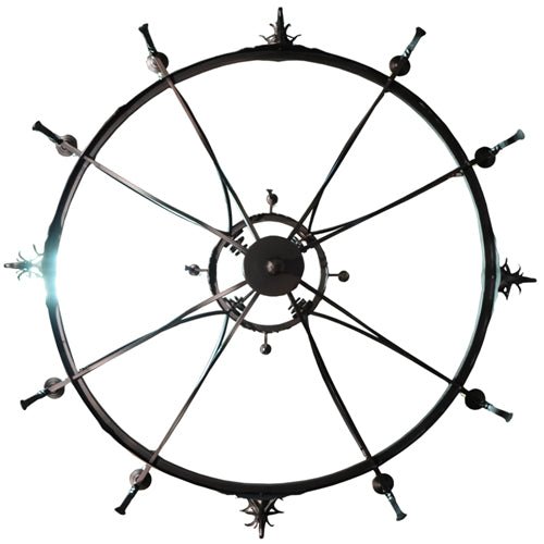 72"W Stag 12 LT Two Tier Chandelier - Elite Lumina