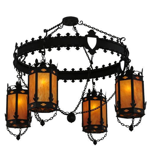 73"W Valhalla 4 LT Chandelier - Elite Lumina