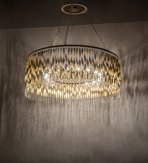 80" Wide Sterling Ridge Chandelier - Elite Lumina