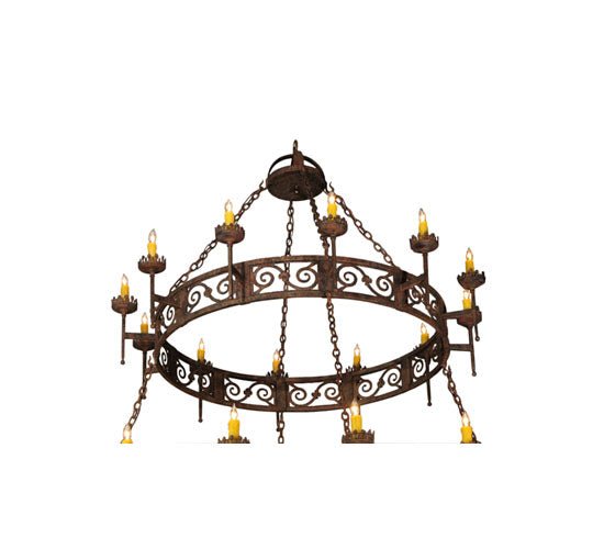 83"W Majella 2 Tier Chandelier - Elite Lumina