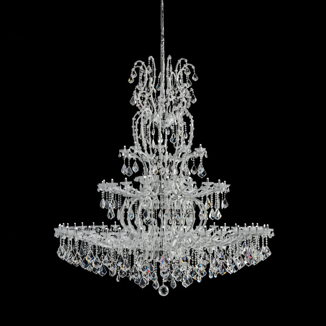 Antique Maria Theresa 70 Lights Crystal Chandelier - Elite Lumina